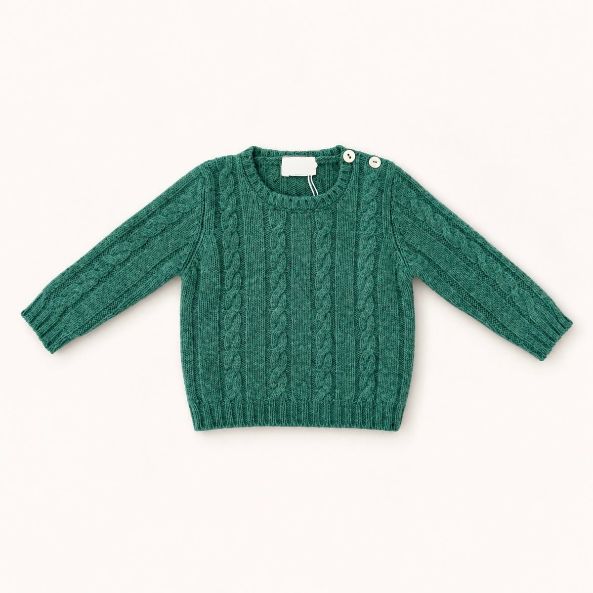 Crew Neck Wool - Green