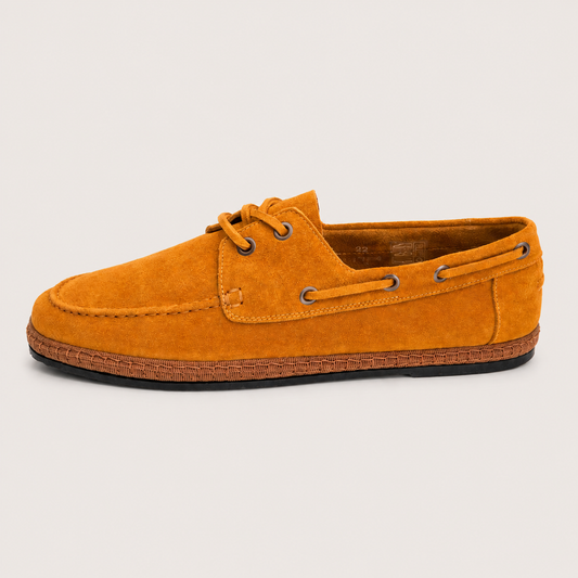 Friu-Boat Shoes Cammello