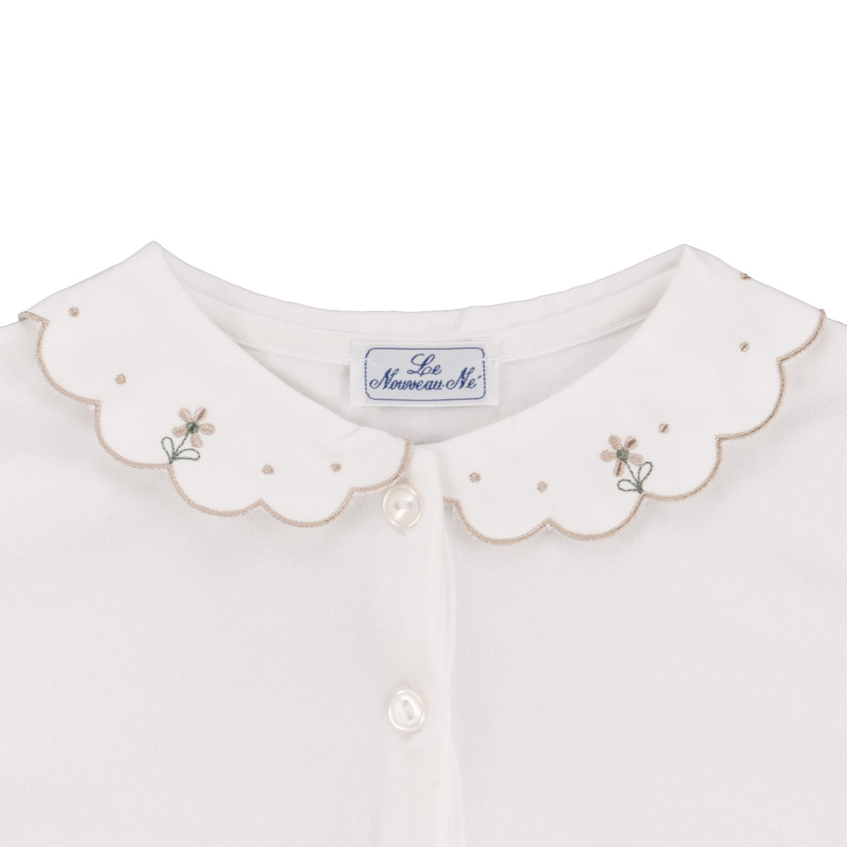 Fitted Polo Shirt with Embroidery